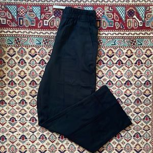 Madewell Breezewoven Pull-On High-Rise Straight Pants